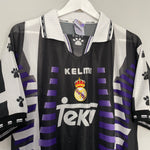 Shop 1997/98 REAL MADRID THIRD SHIRT (XL) KELME, classic football shirts, vintage football shirts & retro soccer jerseys at Cult Kits