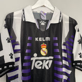 Shop 1997/98 REAL MADRID THIRD SHIRT (XL) KELME, classic football shirts, vintage football shirts & retro soccer jerseys at Cult Kits