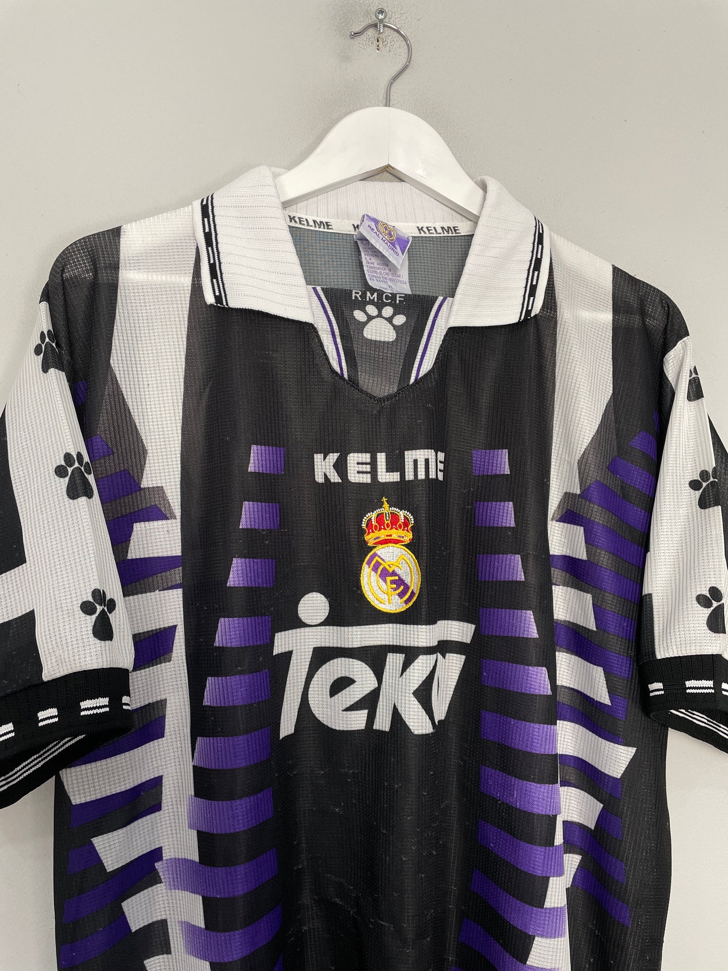 1997/98 REAL MADRID THIRD SHIRT (XL) KELME