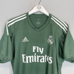 Shop 2017/18 REAL MADRID NAVAS #1 GK SHIRT (M) ADIDAS, classic football shirts, vintage football shirts & retro soccer jerseys at Cult Kits