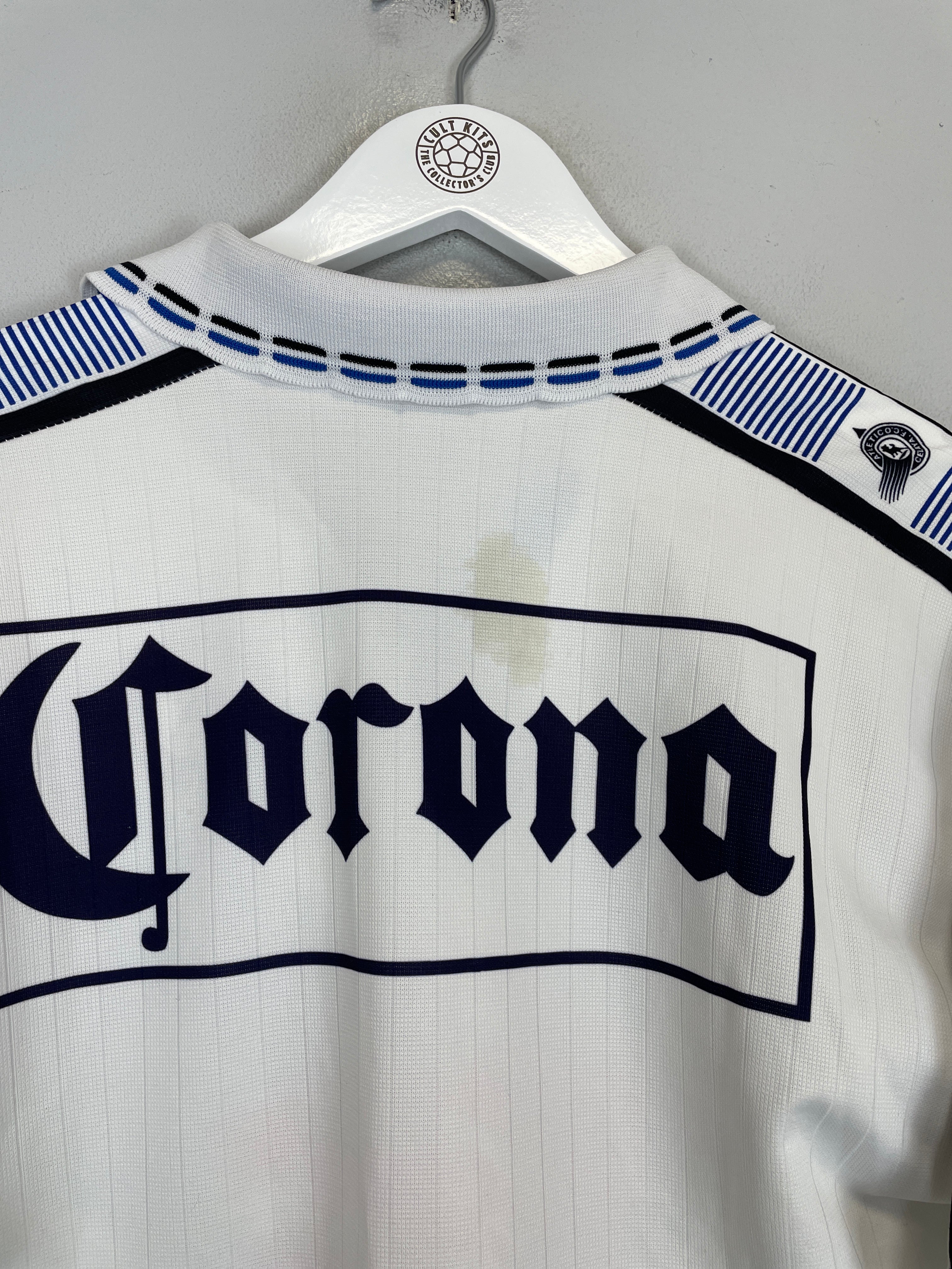 Shop 1996/97 ATLETICO CELAYA HOME SHIRT (M) JOMA, classic football shirts, vintage football shirts & retro soccer jerseys at Cult Kits
