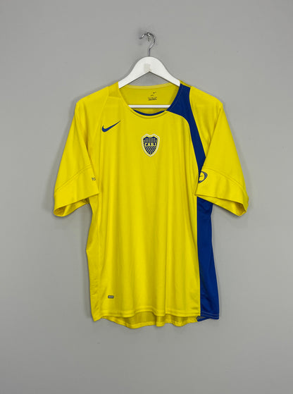 Image of the Boca Juniors shirt from the 2002/04 season