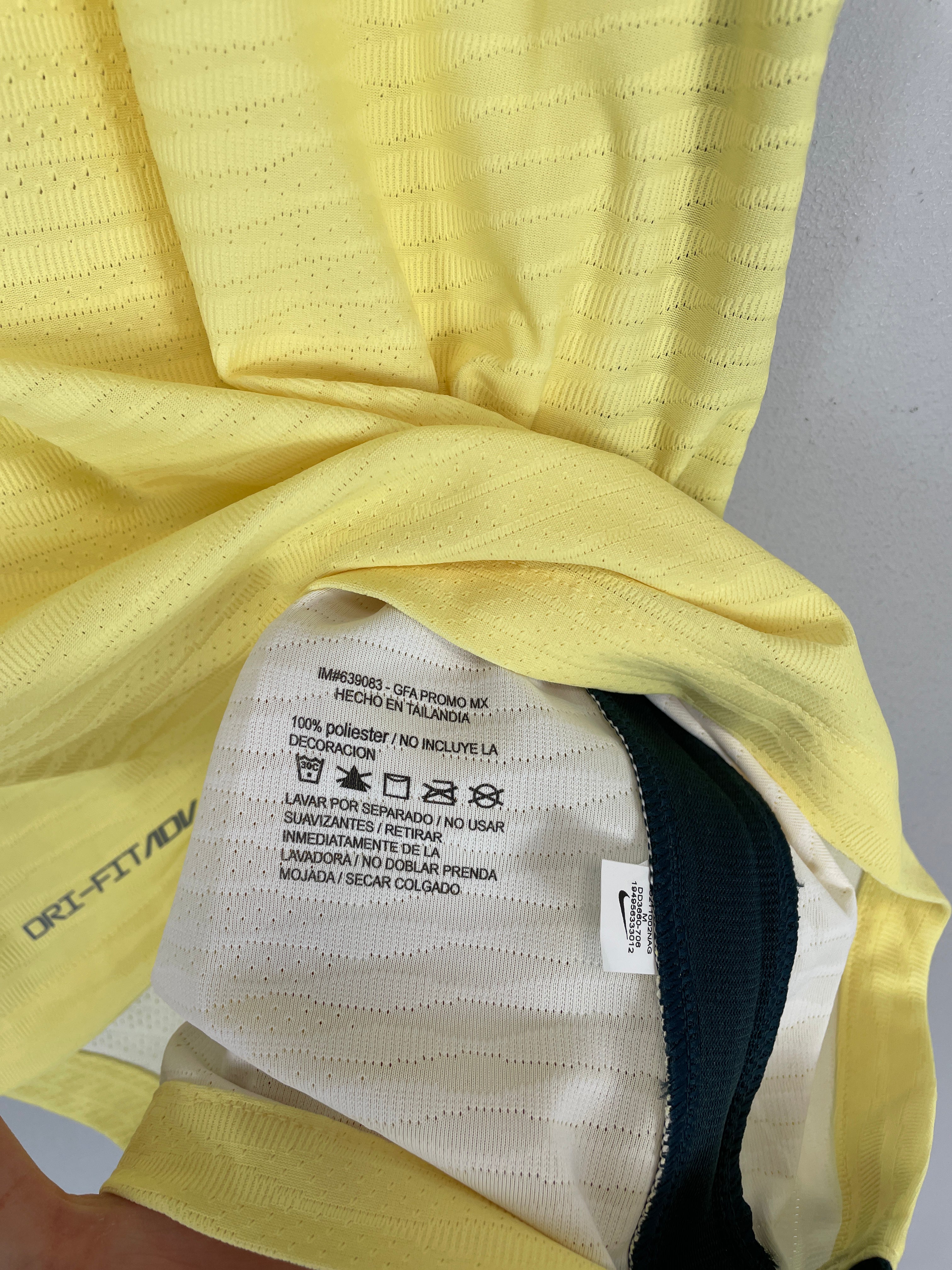 Shop 2021/22 CLUB AMERICA *PLAYER ISSUE* BNWT HOME SHIRT (M) NIKE, classic football shirts, vintage football shirts & retro soccer jerseys at Cult Kits