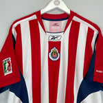 Shop 2004/05 CHIVAS GUADALAJARA HOME SHIRT (L) REEBOK, classic football shirts, vintage football shirts & retro soccer jerseys at Cult Kits