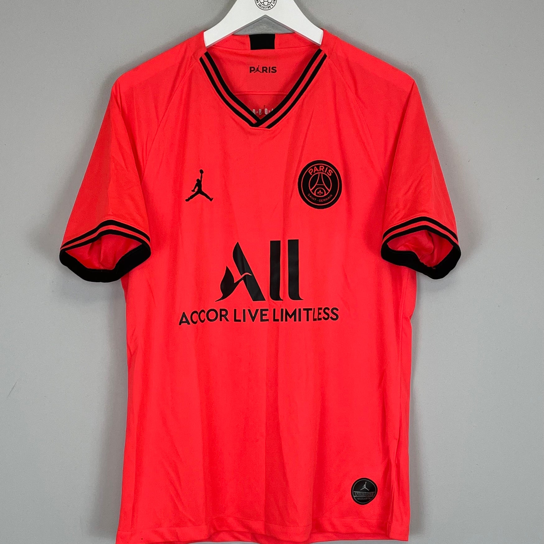 Shop 2019/20 PSG THIRD SHIRT (L) JORDAN, classic football shirts, vintage football shirts & retro soccer jerseys at Cult Kits