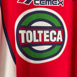 Shop 2000/02 CHIVAS GUADALAJARA TRAINING SHIRT (XL) ATLETICA, classic football shirts, vintage football shirts & retro soccer jerseys at Cult Kits