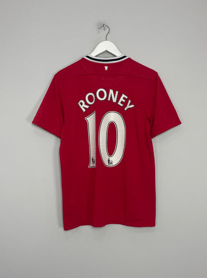 Image of the Manchester United Rooney shirt from the 2011/12 season