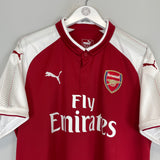 Shop 2017/18 ARSENAL BELLERIN #24 HOME SHIRT (XL) PUMA, classic football shirts, vintage football shirts & retro soccer jerseys at Cult Kits