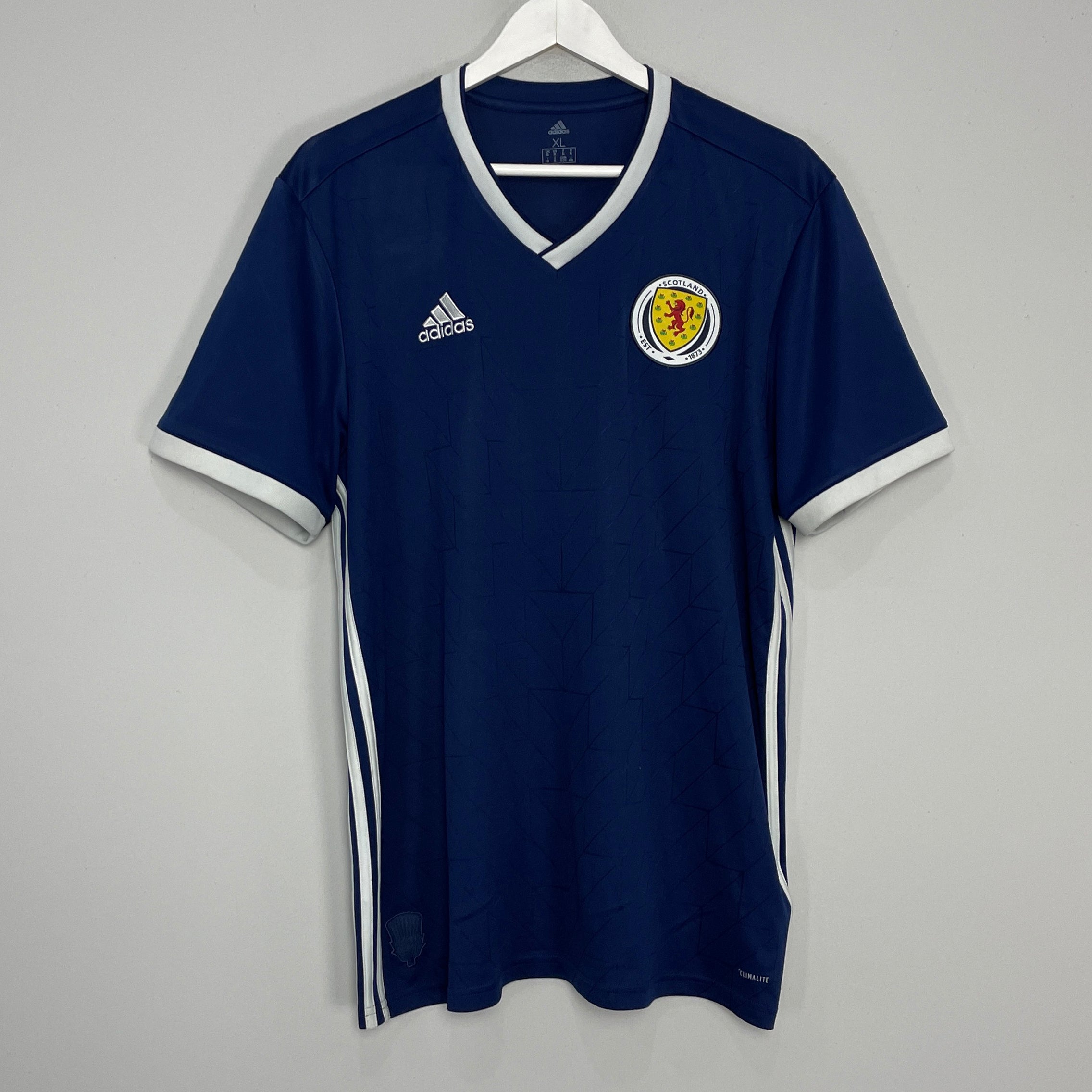 Shop 2017/19 SCOTLAND HOME SHIRT (XL) ADIDAS, classic football shirts, vintage football shirts & retro soccer jerseys at Cult Kits