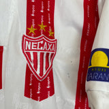Shop 1998/99 NECAXA HOME SHIRT (L) UMBRO, classic football shirts, vintage football shirts & retro soccer jerseys at Cult Kits