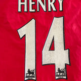 2002/04 Arsenal Henry #14 Home Shirt (XXL) Nike
