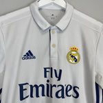 Shop 2016/17 REAL MADRID RONALDO #7 HOME SHIRT (M) ADIDAS, classic football shirts, vintage football shirts & retro soccer jerseys at Cult Kits