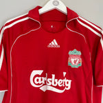 Shop 2006/08 LIVERPOOL MASCHERANO #20 HOME SHIRT (M) ADIDAS, classic football shirts, vintage football shirts & retro soccer jerseys at Cult Kits