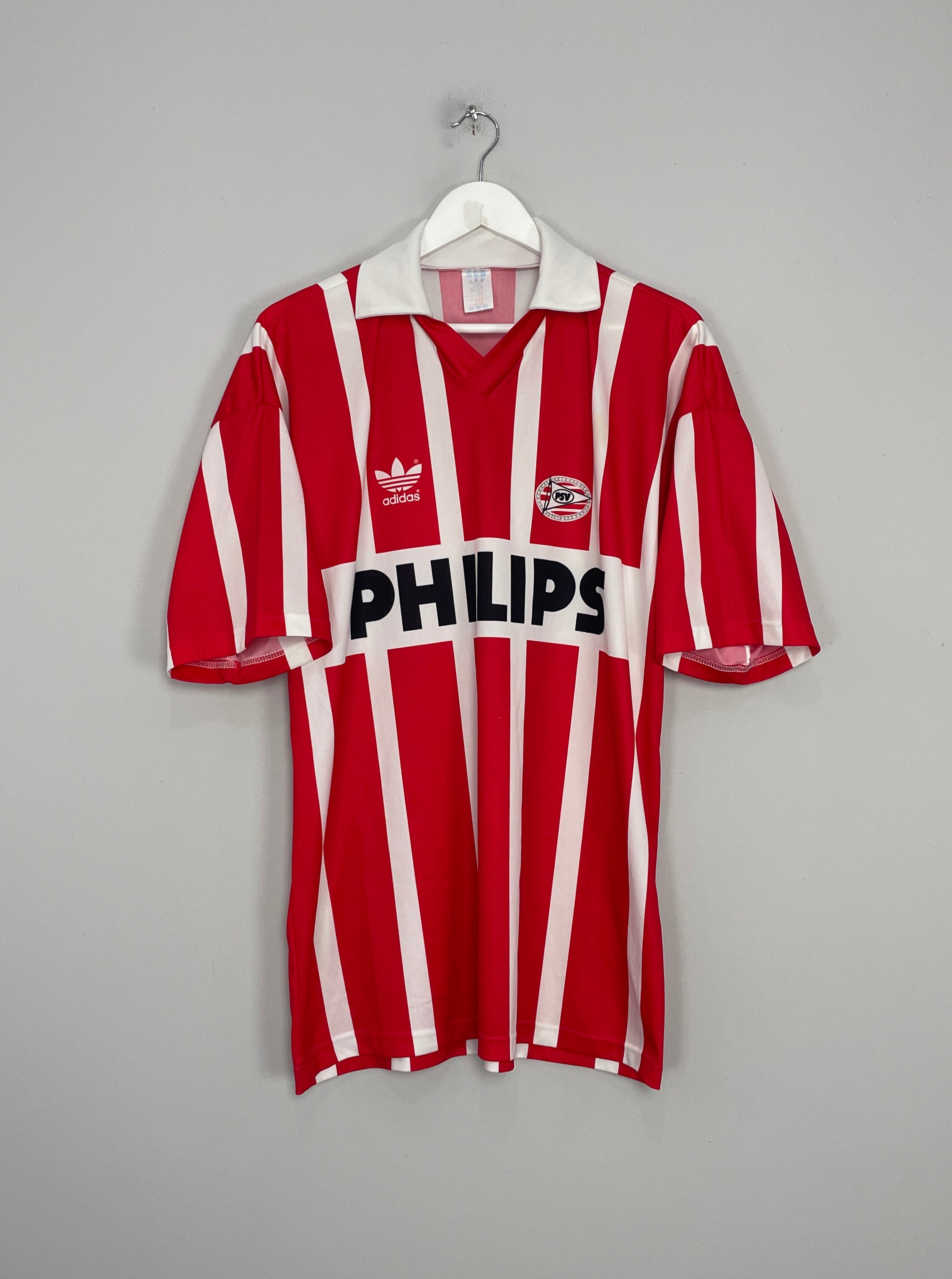 Shop 1990/92 PSV HOME SHIRT (XL) ADIDAS, classic football shirts, vintage football shirts & retro soccer jerseys at Cult Kits