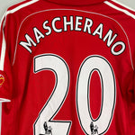Shop 2006/08 LIVERPOOL MASCHERANO #20 HOME SHIRT (M) ADIDAS, classic football shirts, vintage football shirts & retro soccer jerseys at Cult Kits