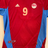 2001/02 Servette #9 Player Issue Home Shirt (L) Adidas