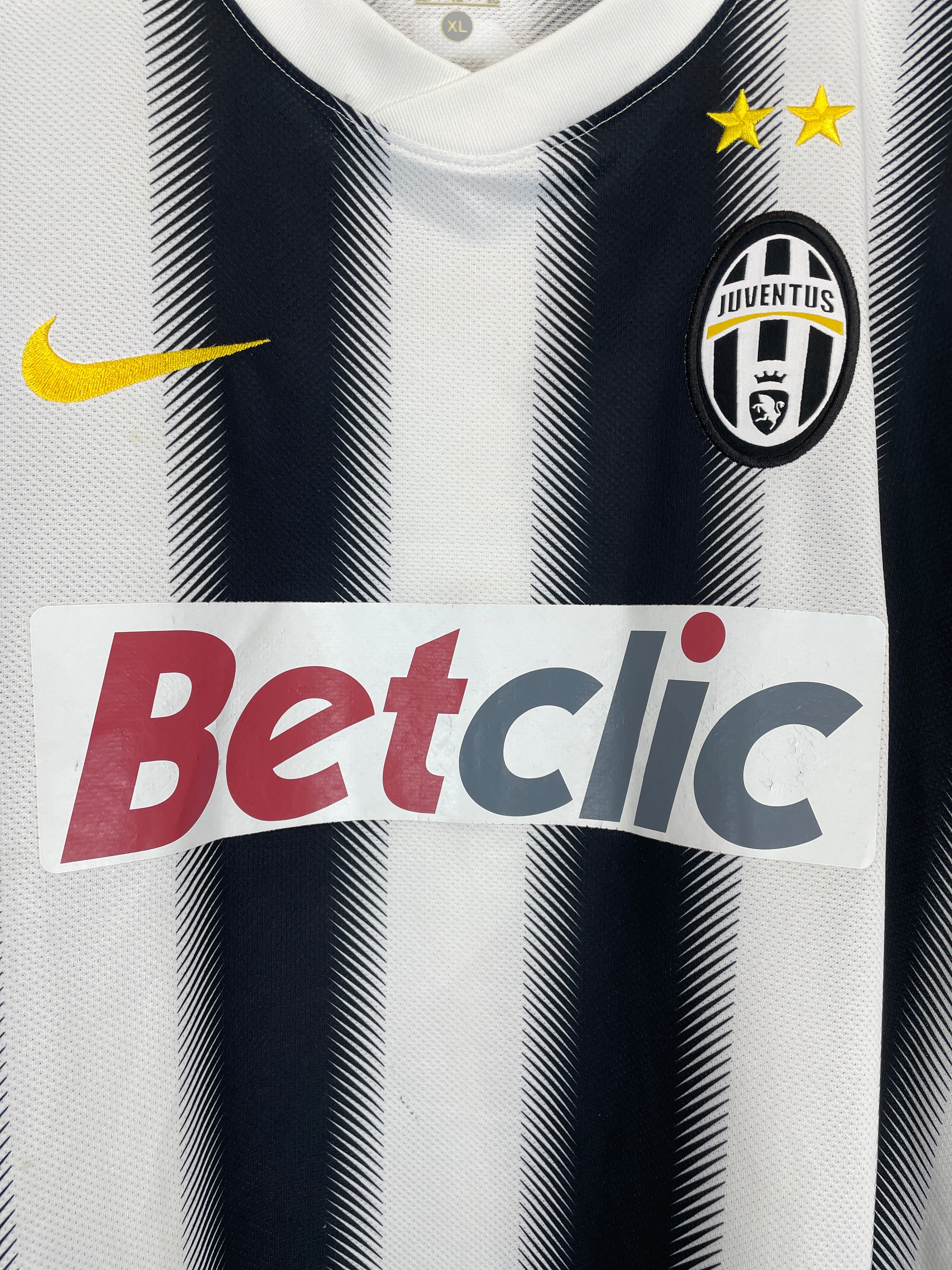 Shop 2011/12 JUVENTUS DEL PIERO #10 HOME SHIRT (XL) NIKE, classic football shirts, vintage football shirts & retro soccer jerseys at Cult Kits
