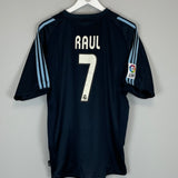 2003/04 REAL MADRID RAUL #7 AWAY SHIRT (L) ADIDAS