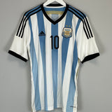 2014/15 ARGENTINA MESSI #10 HOME SHIRT (L) ADIDAS