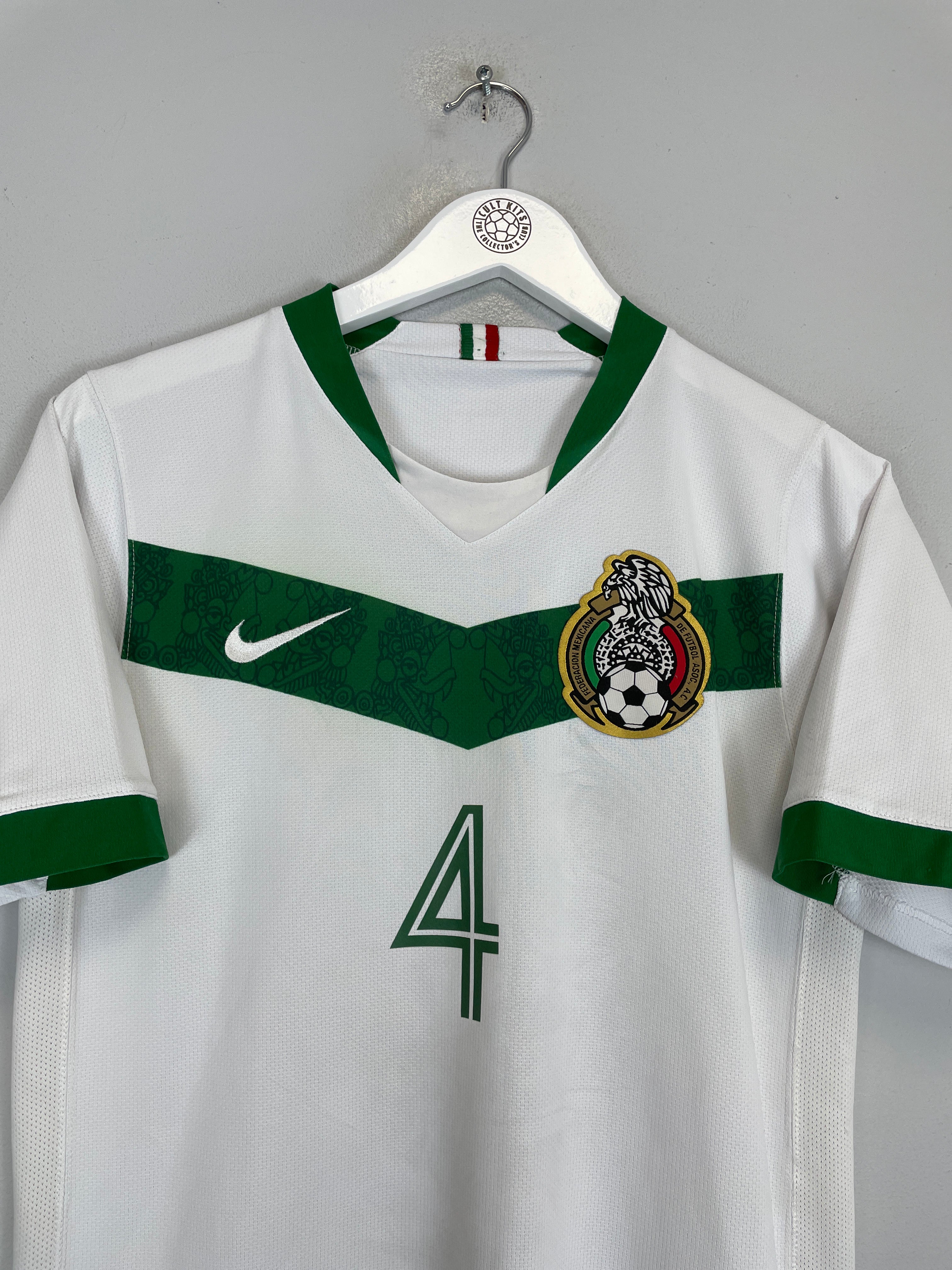 Shop 2006/07 MEXICO R.MARQUEZ #4 AWAY SHIRT (S) NIKE, classic football shirts, vintage football shirts & retro soccer jerseys at Cult Kits