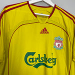 Shop 2006/07 LIVERPOOL GERRARD #8 AWAY SHIRT (L) ADIDAS, classic football shirts, vintage football shirts & retro soccer jerseys at Cult Kits