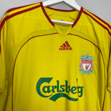 Shop 2006/07 LIVERPOOL GERRARD #8 AWAY SHIRT (L) ADIDAS, classic football shirts, vintage football shirts & retro soccer jerseys at Cult Kits