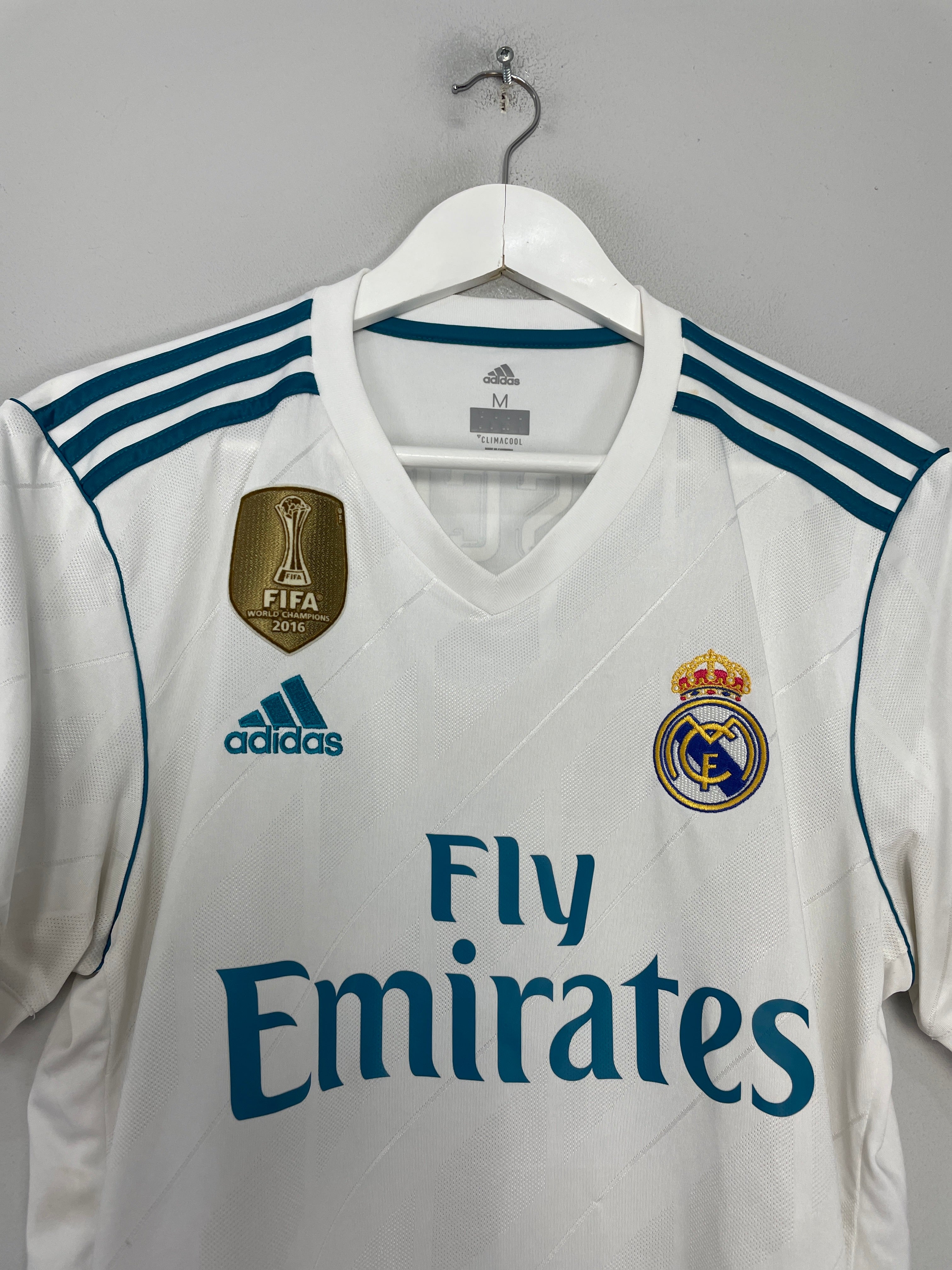 Shop 2017/18 REAL MADRID ISCO #22 HOME SHIRT (M) ADIDAS, classic football shirts, vintage football shirts & retro soccer jerseys at Cult Kits