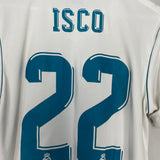 Shop 2017/18 REAL MADRID ISCO #22 HOME SHIRT (M) ADIDAS, classic football shirts, vintage football shirts & retro soccer jerseys at Cult Kits