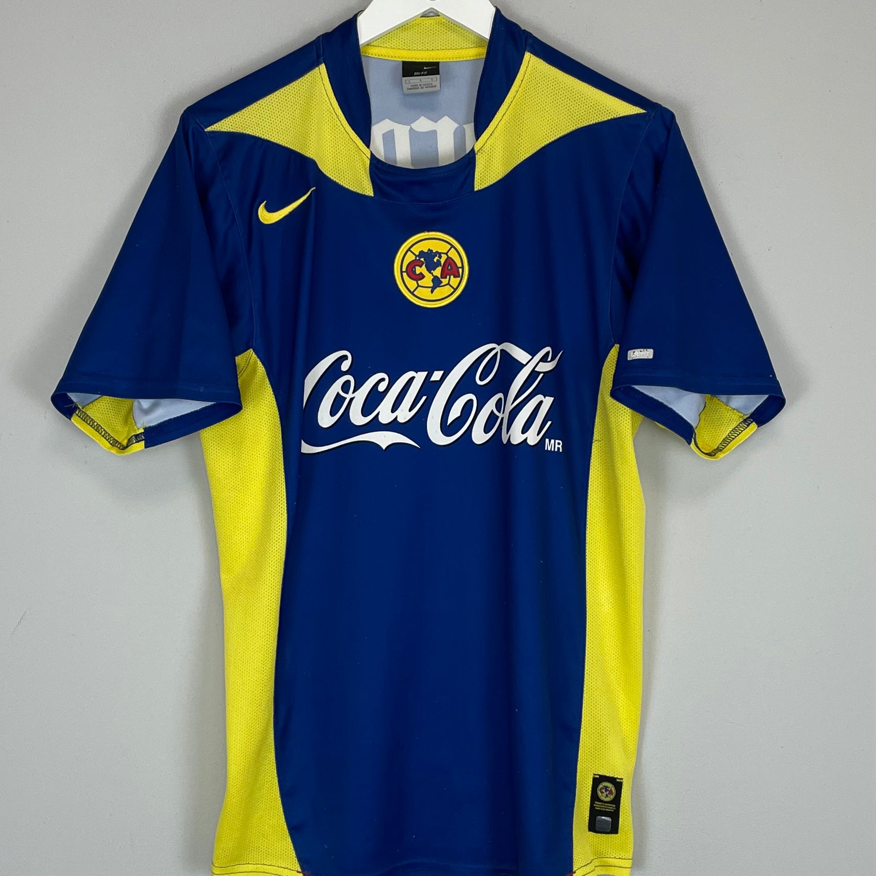 Shop 2005/06 CLUB AMERICA AWAY SHIRT (L) NIKE, classic football shirts, vintage football shirts & retro soccer jerseys at Cult Kits