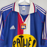 2000/01 LYON AWAY SHIRT (XL) ADIDAS