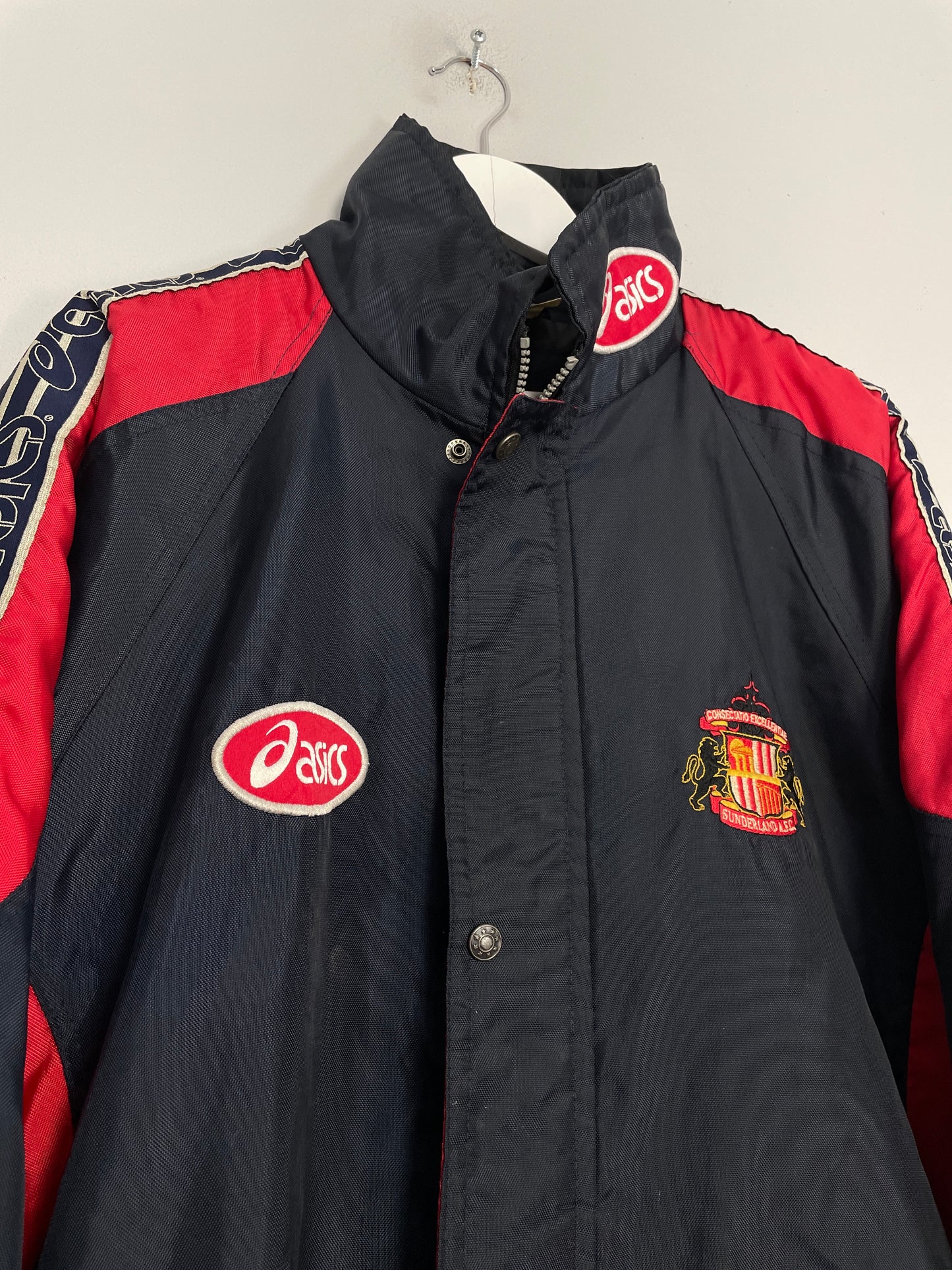 1997/99 SUNDERLAND BENCH COAT (S/M) ASICS