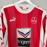 Shop 1993/94 NURNBERG L/S HOME SHIRT (M) PUMA, classic football shirts, vintage football shirts & retro soccer jerseys at Cult Kits