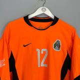 Shop 2003 MEXICO OROZCO #12 GK SHIRT (M) NIKE, classic football shirts, vintage football shirts & retro soccer jerseys at Cult Kits
