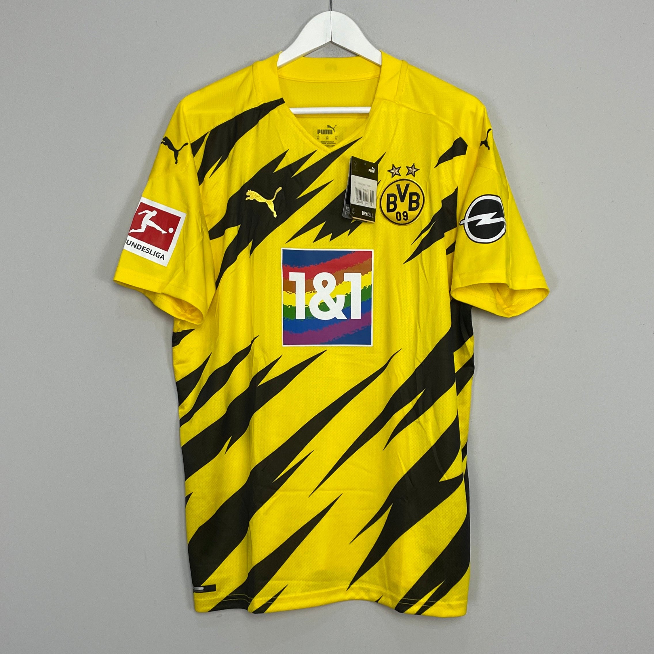 Shop 2020/21 DORTMUND SANCHO #7 *BNWT* SPECIAL HOME SHIRT (XL) PUMA, classic football shirts, vintage football shirts & retro soccer jerseys at Cult Kits