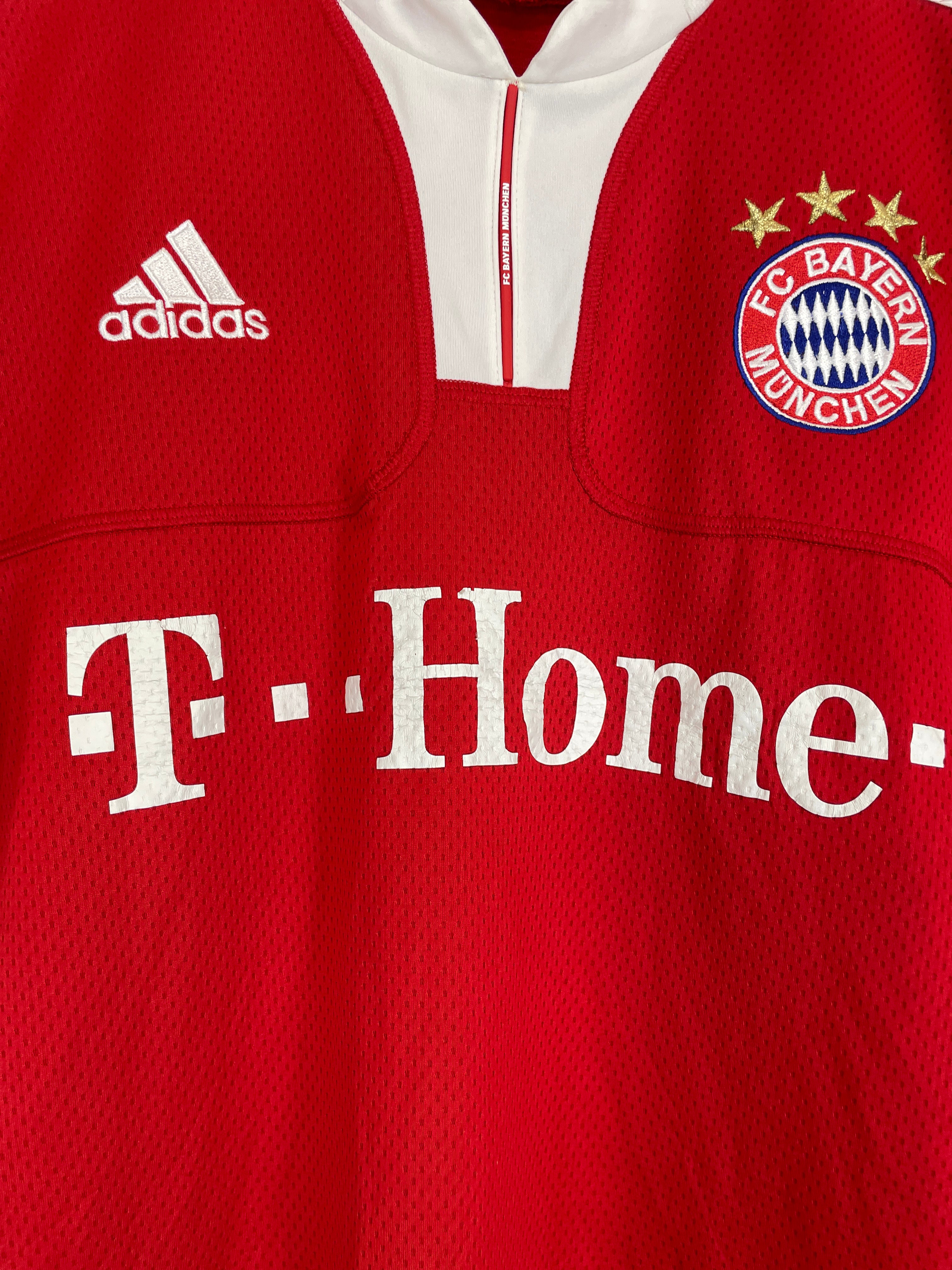 Shop 2009/10 BAYERN MUNICH HOME SHIRT (M) ADIDAS, classic football shirts, vintage football shirts & retro soccer jerseys at Cult Kits