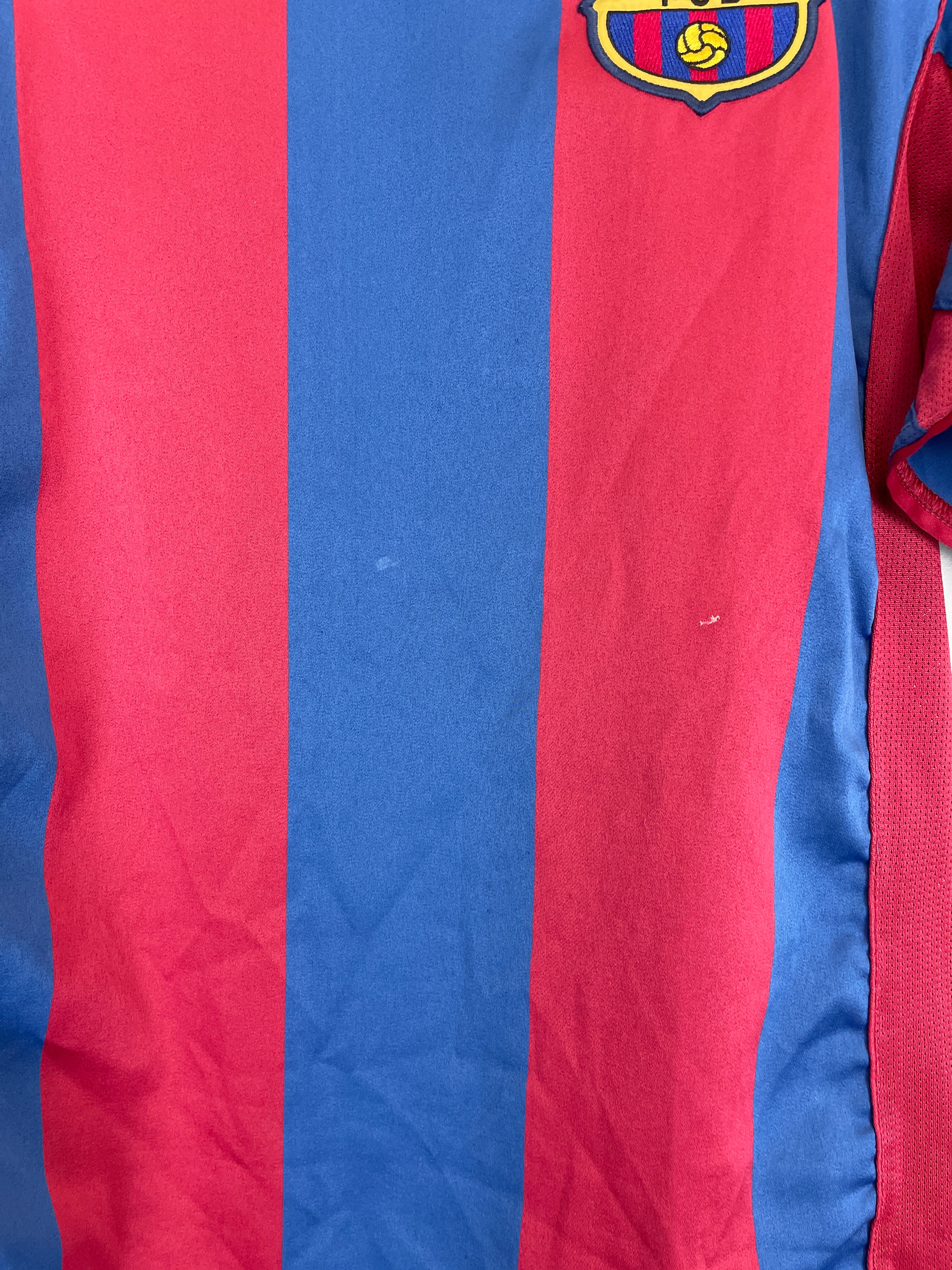 Shop 2004/05 BARCELONA MESSI #30 HOME SHIRT (S) NIKE, classic football shirts, vintage football shirts & retro soccer jerseys at Cult Kits