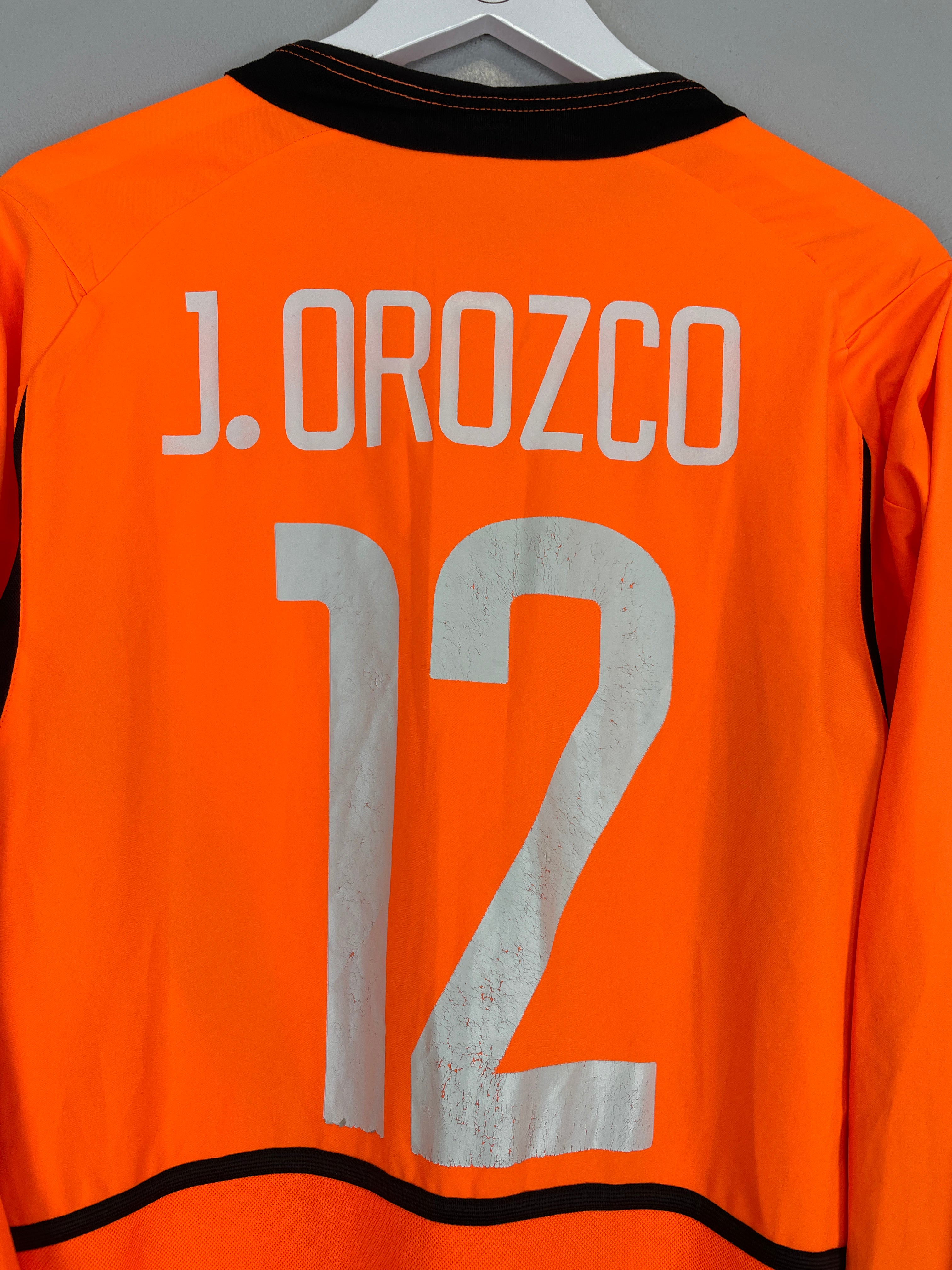 Shop 2003 MEXICO OROZCO #12 GK SHIRT (M) NIKE, classic football shirts, vintage football shirts & retro soccer jerseys at Cult Kits