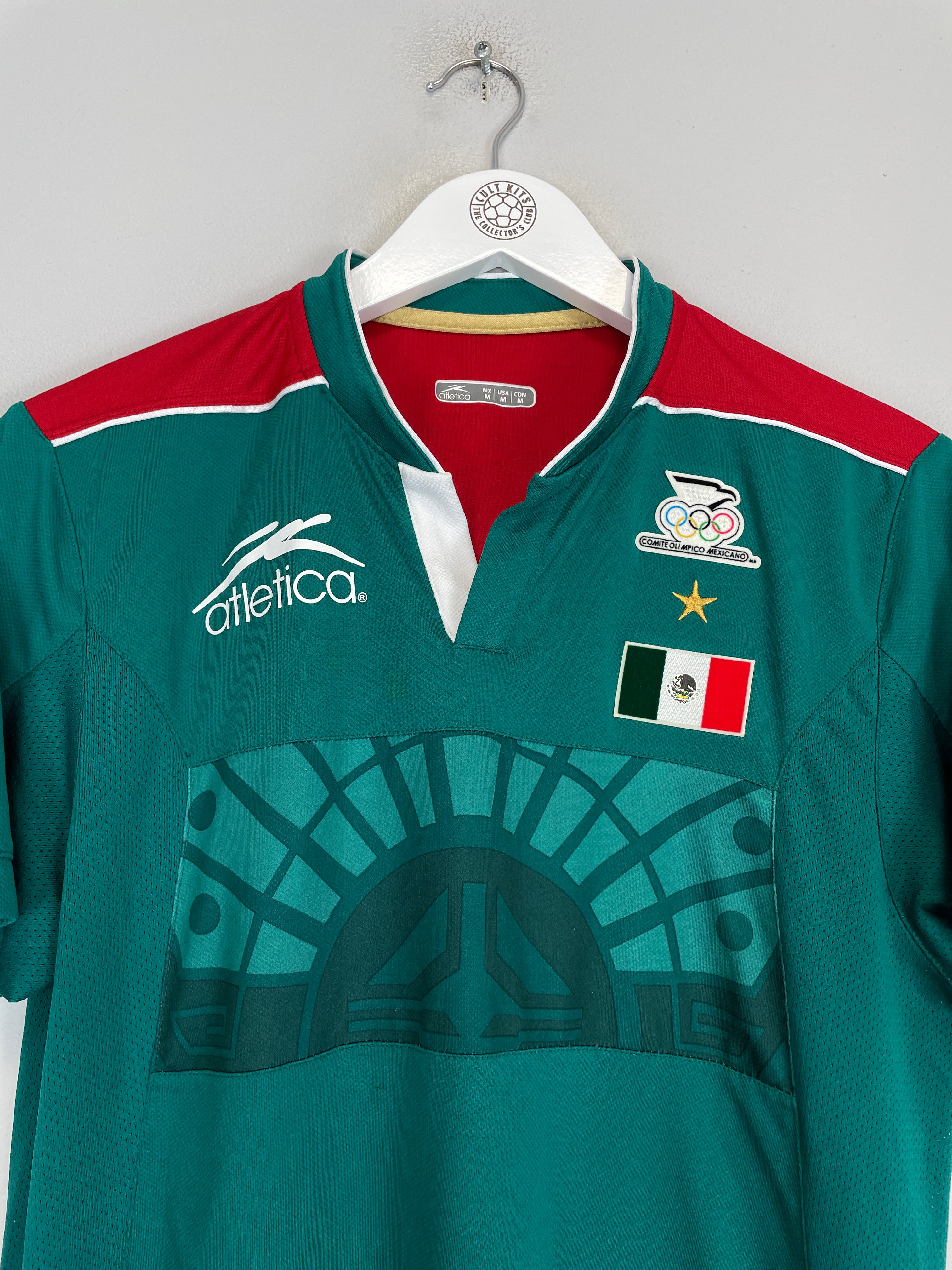 Shop 2012 MEXICO OLYMPIC SHIRT (M) ATLETICA, classic football shirts, vintage football shirts & retro soccer jerseys at Cult Kits