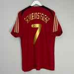 Shop 2008/09 GERMANY SCHWEINSTEIGER #7 AWAY SHIRT (L) ADIDAS, classic football shirts, vintage football shirts & retro soccer jerseys at Cult Kits