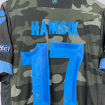 Shop 2013/14 NAPOLI HAMSIK #17 C/L AWAY SHIRT (XL) MACRON, classic football shirts, vintage football shirts & retro soccer jerseys at Cult Kits