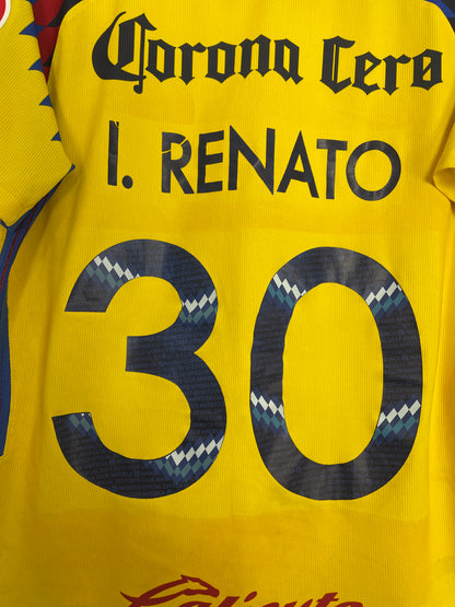 2017/18 CLUB AMERICA I.RENATO #35 *MATCH ISSUE* THIRD SHIRT (L) NIKE
