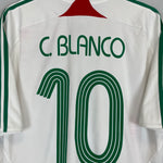 Shop 2007/08 MEXICO C.BLANCO #10 AWAY SHIRT (XL) ADIDAS, classic football shirts, vintage football shirts & retro soccer jerseys at Cult Kits