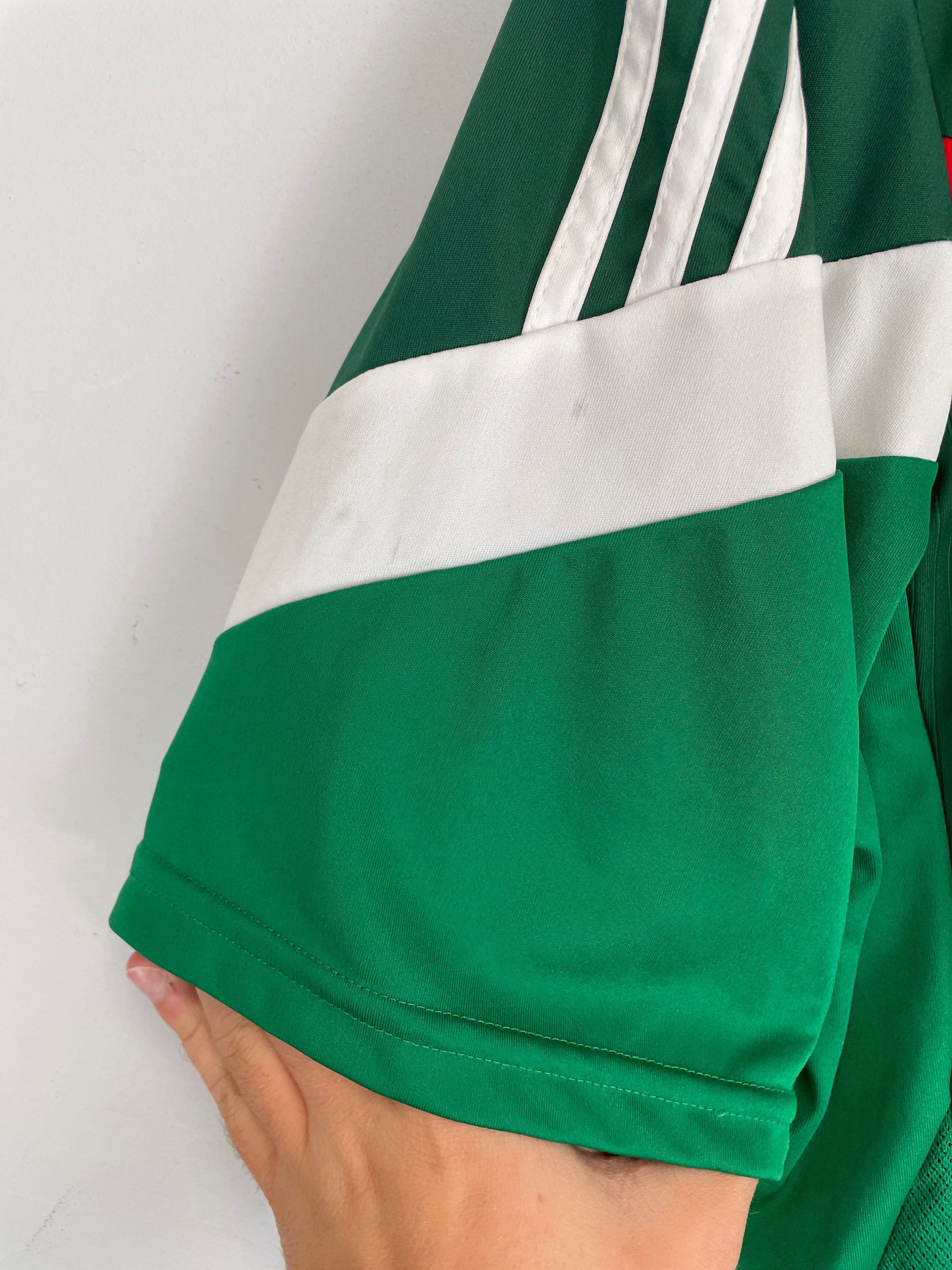 Shop 2014 MEXICO R.MARQUEZ #4 HOME SHIRT (XL) ADIDAS, classic football shirts, vintage football shirts & retro soccer jerseys at Cult Kits