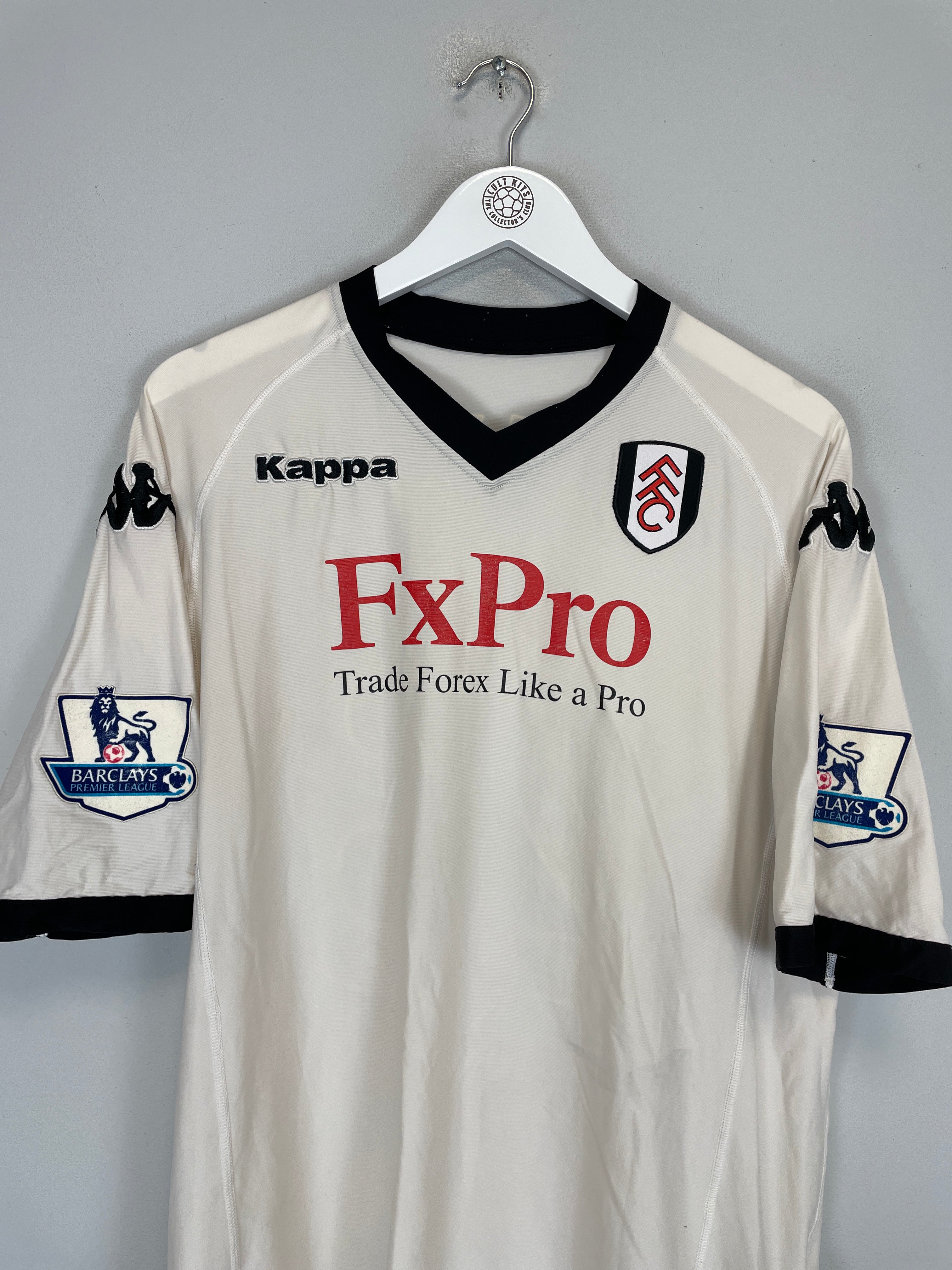 Shop 2010/11 FULHAM DEMPSEY #23 HOME SHIRT (XXL) KAPPA, classic football shirts, vintage football shirts & retro soccer jerseys at Cult Kits