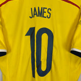 2014/15 COLOMBIA JAMES #10 HOME SHIRT (L) ADIDAS
