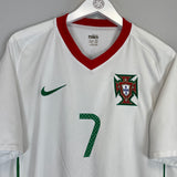 2008/10 PORTUGAL RONALDO #7 AWAY SHIRT (L) NIKE