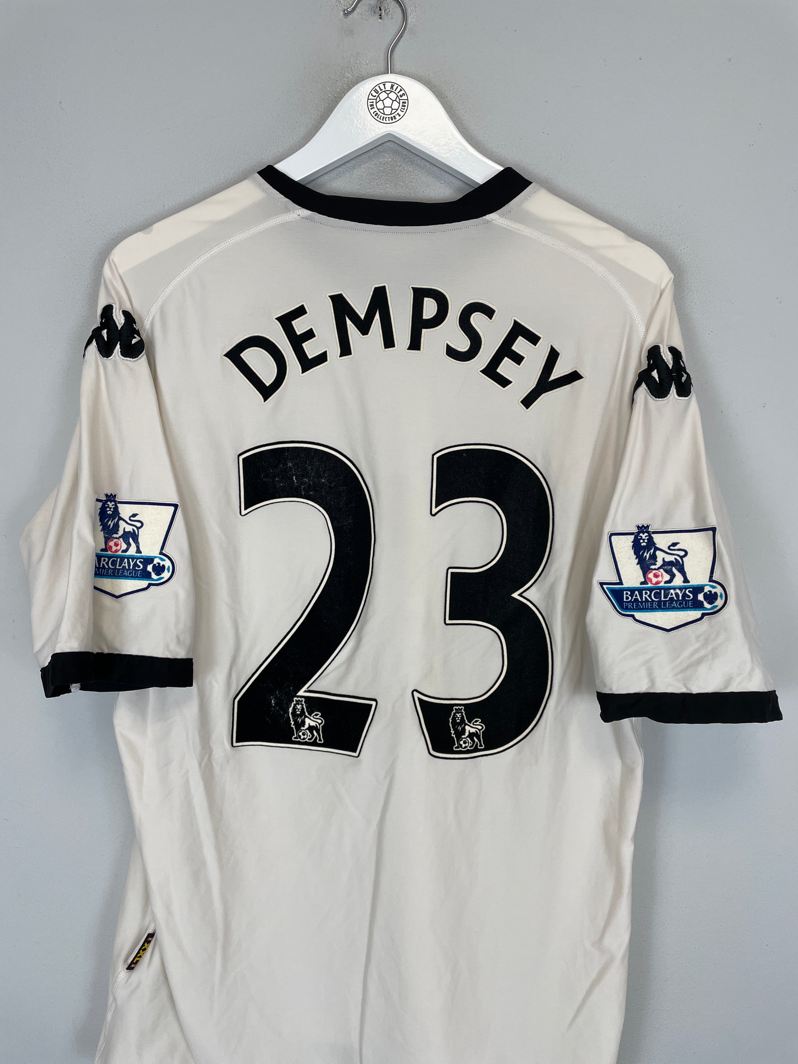 Shop 2010/11 FULHAM DEMPSEY #23 HOME SHIRT (XXL) KAPPA, classic football shirts, vintage football shirts & retro soccer jerseys at Cult Kits