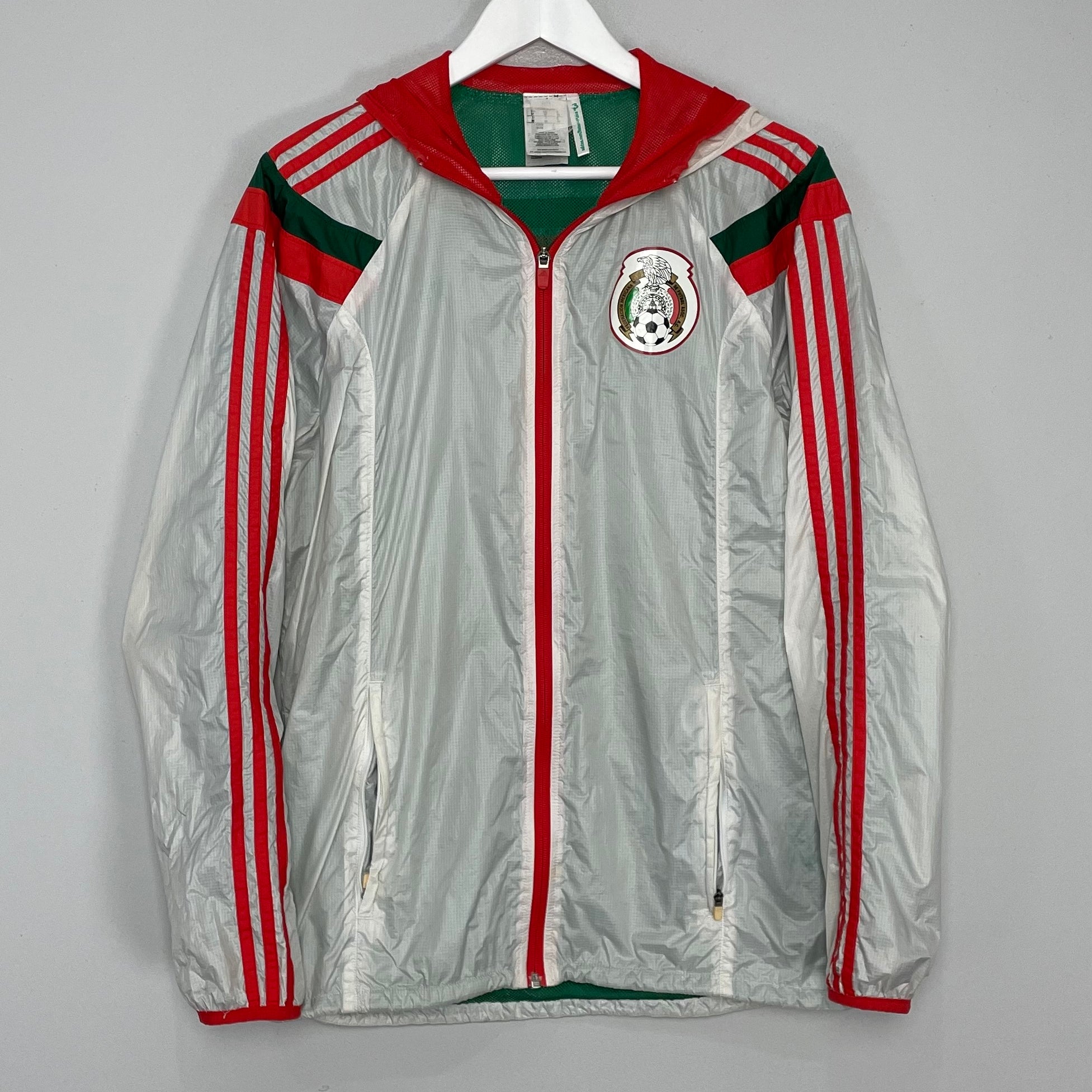 Shop 2014/15 MEXICO WINDBREAKER (M) ADIDAS, classic football shirts, vintage football shirts & retro soccer jerseys at Cult Kits