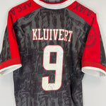 Shop 1996/97 AJAX KLUIVERT #9 AWAY SHIRT (M) UMBRO, classic football shirts, vintage football shirts & retro soccer jerseys at Cult Kits