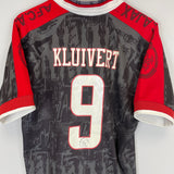 Shop 1996/97 AJAX KLUIVERT #9 AWAY SHIRT (M) UMBRO, classic football shirts, vintage football shirts & retro soccer jerseys at Cult Kits